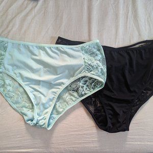 Delta Burke Lacy Panties set of 2